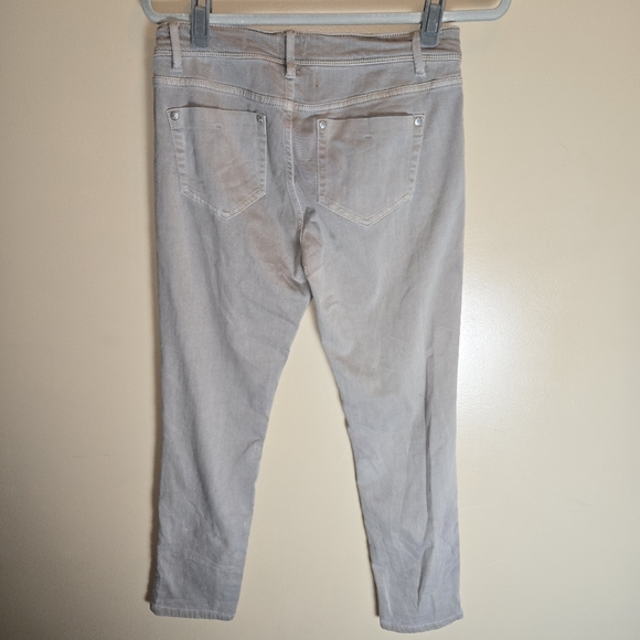 J Jill Jeans Authentic Fit Slim Ankle Length Women's Size 4 in Tan/Taupe - Picture 9 of 16